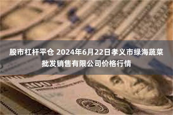 股市杠杆平仓 2024年6月22日孝义市绿海蔬菜批发销售有限公司价格行情